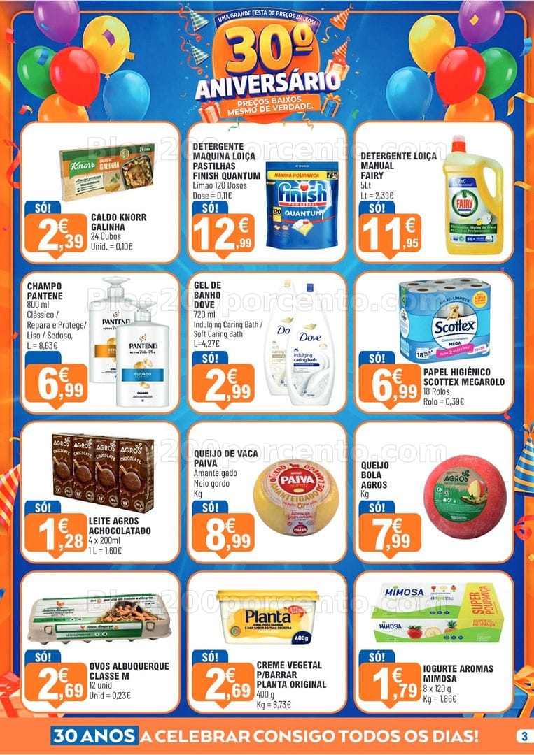 Antevisão Folheto E-LECLERC Aniversário Lamego Promoções de 15 a 25 outubro